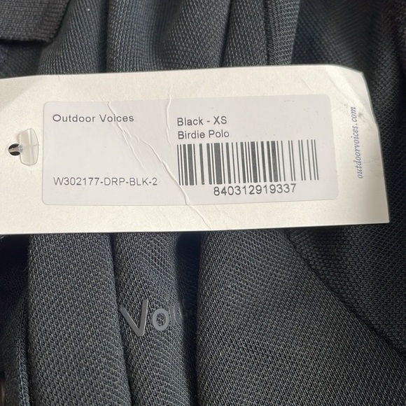 NWT Womens Outdoor Voices polo. Size XS. - Picture 2 of 2